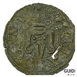 1205-1458 Frankish Greece Silver Denier NEARLY UNC