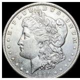 1891 Morgan Silver Dollar CLOSELY UNCIRCULATED