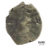 1500s-1600s Spanish Colonial Silver Cob NEARLY UNC