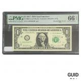 2017 $1 FRN San Francisco PMG GU 66