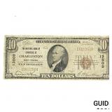 1929 $10 Charleston West Virginia