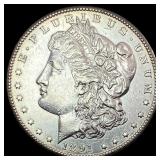 1891-CC Silver Morgan Dollar CHOICE AU