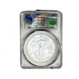 2025 Silver Eagle CAC MS70