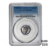 1937-D Mercury Silver Dime PCGS MS65 FB