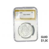 1880 Morgan Silver Dollar PGA MS65