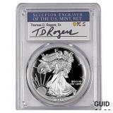 1994-P Silver Eagle PCGS PR70 DCAM Thomas D Rogers