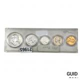 [5] 1955 US Proof Coin Set