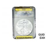 2003 Silver Eagle SGS MS70