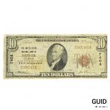 1929 $10 National Bank Denver, Colorado