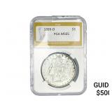 1899-O Morgan Silver Dollar PGA MS65
