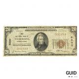 1929 $20 National Bank Wilmerding, Pennsylvania