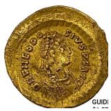 Byzantine Theodosius II 402-450 AD Gold Tremissis