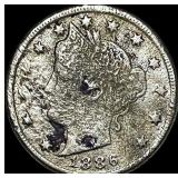 1886 Liberty Head Nickel NICELY CIRCULATED