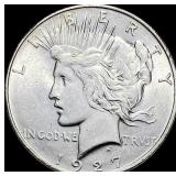 1927-D Silver Peace Dollar UNCIRCULATED