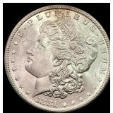1881-S Morgan Silver Dollar GEM BU