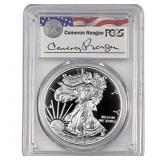 2015-W Silver Eagle PCGS PR69 DCAM Reagan Legacy