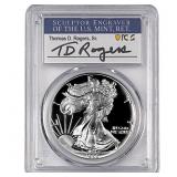 1886-S Silver Eagle PCGS PR70 DCAM Thomas D Rogers