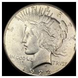 1922 Silver Peace Dollar UNCIRCULATED