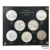 1935-1970 [6] Canadian Commen. Coins $1