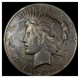 1927 Peace Silver Dollar NEARLY UNCIRCULATED