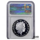 2009 Piefort G.Brit 1.682OZ Silver 5 Pounds-Olympi
