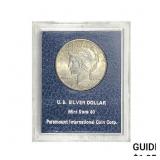 1934 Morgan Silver Dollar REDFIELD MS60
