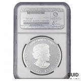 2007 Canada .826OZ Silver $25-Olympics NGC PF69 UC