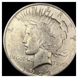 1922 Silver Peace Dollar UNCIRCULATED