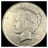 1934-D Silver Peace Dollar CLOSELY UNCIRCULATED