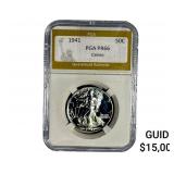 1941 Walking Liberty Half Dollar PGA PR66 Cameo