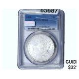 1890 Morgan Silver Dollar PCGS MS63