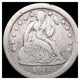 1842-O Seated Liberty Dime LIGHTLY CIRCULATED