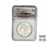 1891 Morgan Silver Dollar WHSG MS64+