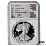 2023-S Silver Eagle NGC PF70 Ultra Cameo