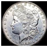 1887-S Silver Morgan Dollar CLOSELY UNCIRCULATED
