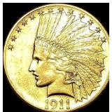 1911 Indian Head $10 Gold Eagle UNCIRCULATED