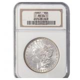 1887 Morgan Silver Dollar NGC MS64
