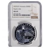 2023LEV Armenia 1OZ Silver 500 Dram Noah