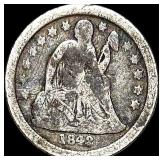 1842-O Seated Liberty Dime NICELY CIRCULATED