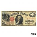 1917 $1 Red Seal Sawhorse Note 6