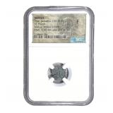 Judaea Alex Jannaeus 103-76 BC Bronze Prutah NGC