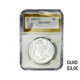 1899-O Morgan Silver Dollar PGA MS67