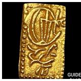 1832-1858 Japan Gold 2 Shu .052oz CLOSELY UNCIRCUL