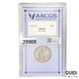 1982-D 50C George Washington AACGS MS65