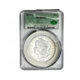 1879-S Morgan Silver Dollar CAC MS64+