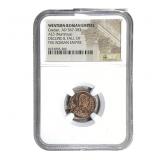 Roman Gratian 367-383 AD AE3 Nummus NGC