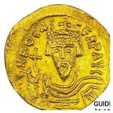 Constantinople Phocas 609-610 AD Gold Solidus CHO
