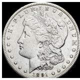 1891-CC Silver Morgan Dollar NEARLY UNCIRCULATED