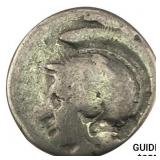 Greece Campania, Hyria Silver Didrachm LIGHTLY CI