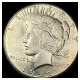 1922-S Silver Peace Dollar UNCIRCULATED